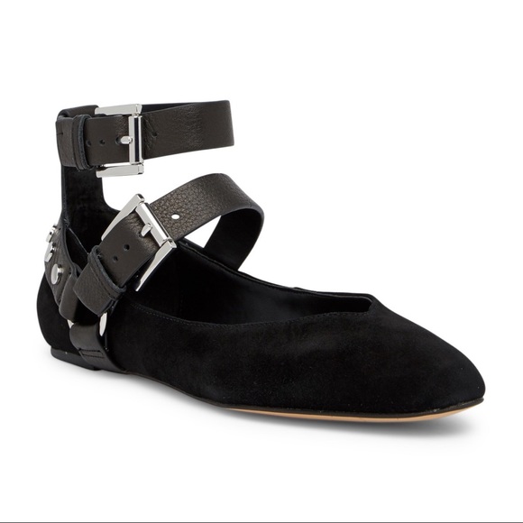 rebecca minkoff vivica ankle strap flat